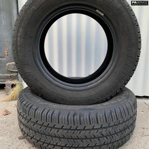 2x Michelin verzwaarde 215 65 15C zomerbanden 7 mm, Auto-onderdelen, Banden en Velgen, Velg(en), Gebruikt, Ophalen of Verzenden