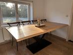 Eiken/houten eettafel, Huis en Inrichting, Tafels | Eettafels, Ophalen, Gebruikt, 100 tot 150 cm, 200 cm of meer