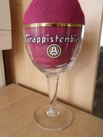 verre à bière Westmalle Trappistenbier bord doré, Collections, Comme neuf, Enlèvement ou Envoi, Verre ou Verres