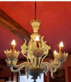 Murano Italie lustre lampe ancien vintage étiquette, Maison & Meubles, Enlèvement ou Envoi, Comme neuf