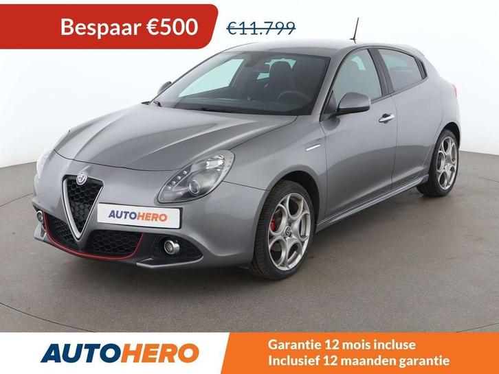 Alfa Romeo Giulietta 1.4 Turbo Sport (bj 2018), Auto's, Alfa Romeo, Te koop, Giulietta, ABS, Airbags, Airconditioning, Bluetooth