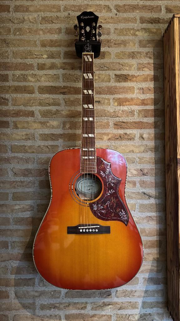 Epiphone Hummingbird Studio akoestische gitaar, Musique & Instruments, Instruments à corde | Guitares | Électriques, Comme neuf