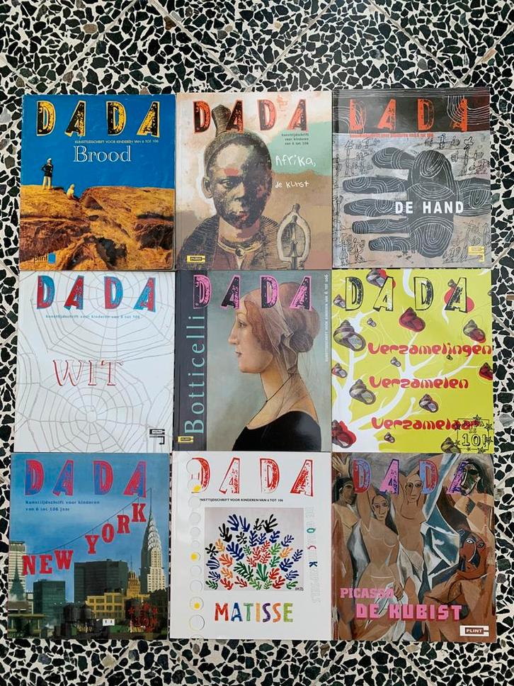 Dada Kunsttijdschriften van Plint, Boeken, Tijdschriften en Kranten, Zo goed als nieuw, Ophalen of Verzenden