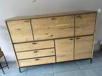 Dresette (bureaukast), Huis en Inrichting, Ophalen, Met deur(en), 150 tot 200 cm, Eikenhout