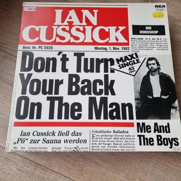 12" Ian Cussick – Don't Turn Your Back On The Man beschikbaar voor biedingen