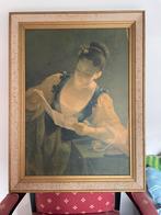 Groot schilderij print, Ophalen