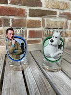 KUIFJE EN BOBBY GLAZEN ZO GOED ALS NIEUW, Verzamelen, Ophalen of Verzenden, Kuifje, Zo goed als nieuw