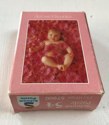 Puzzle Schmidt Anne Geddes 54 pièces 12,5 x 17,5, Enlèvement ou Envoi, Moins de 500 pièces, Utilisé, Puzzle