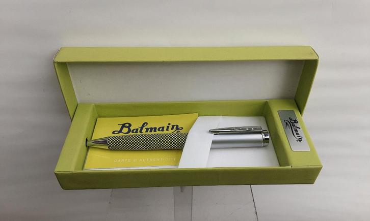 Stylo plume Balmain, neuf, boîte originale avec certificat, Collections, Stylos, Neuf, Stylo, Autres marques, Avec boîte, Avec publicité
