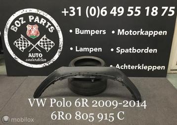 VW Polo 6R voorbumper onderlip spoiler 2009-2014 origineel