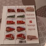 Belgische postzegel oude en nieuwe auto's bestelwagens, Ophalen of Verzenden