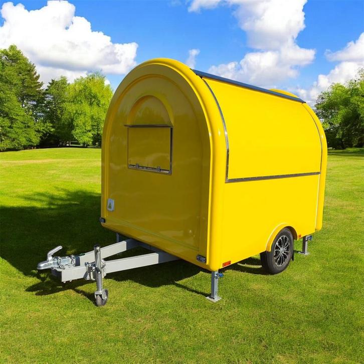 Foodtruck Verkoopwagen MET IJSVITRINE!!, Zakelijke goederen, Stock en Retail | Verkoopwagens, Ophalen