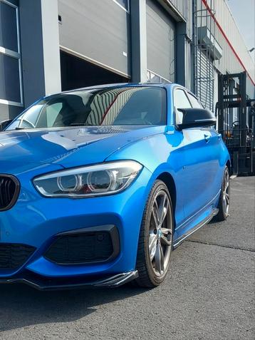 Vend M135i lci propu 2015, Auto's, Automaat, Zwart, Blauw, Alcantara