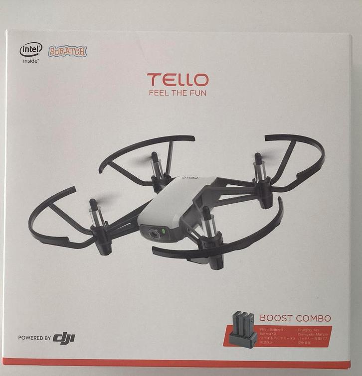 Drone Tello Ryze DJI voor kinderen/jongeren, TV, Hi-fi & Vidéo, Drones, Utilisé, Drone avec caméra, Enlèvement