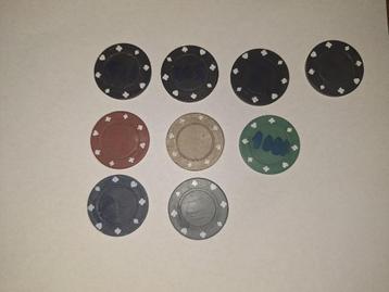 Jetons de poker  beschikbaar voor biedingen
