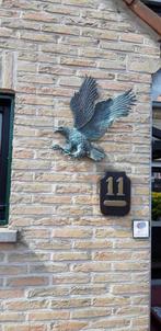 bronzen muur vogel, Antiquités & Art, Antiquités | Bronze & Cuivre, Bronze, Enlèvement