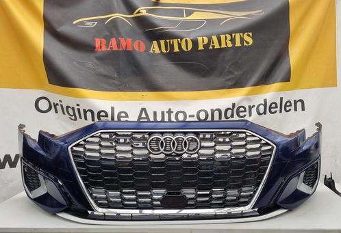 AUDI A3 8Y VOORBUMPER LY9B ORIGINEEL BUMPER 8Y0807437, Auto-onderdelen, Carrosserie, Bumper, Audi, Voor, Gebruikt, 3 maanden garantie