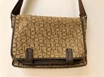 Sac en toile monogrammée Calvin Klein, Enlèvement, Comme neuf, Brun, Autres marques