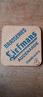 Bierviltje sous bock Liefmans oudenaarde audenarde, Ophalen of Verzenden, Gebruikt