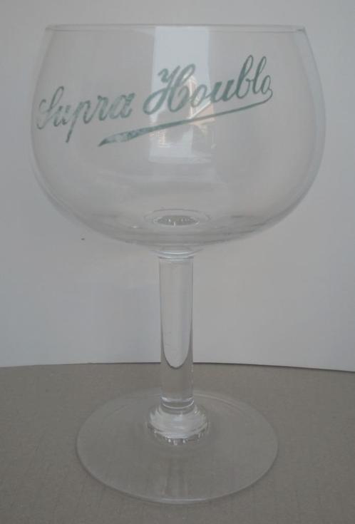 Supra Houblo  (Tondreau - Mons), Collections, Marques de bière, Utilisé, Verre ou Verres, Enlèvement ou Envoi