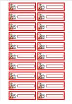 JUKEBOX TITELKAARTJE voor 45 toeren machines, Verzamelen, Ophalen of Verzenden, Nieuw