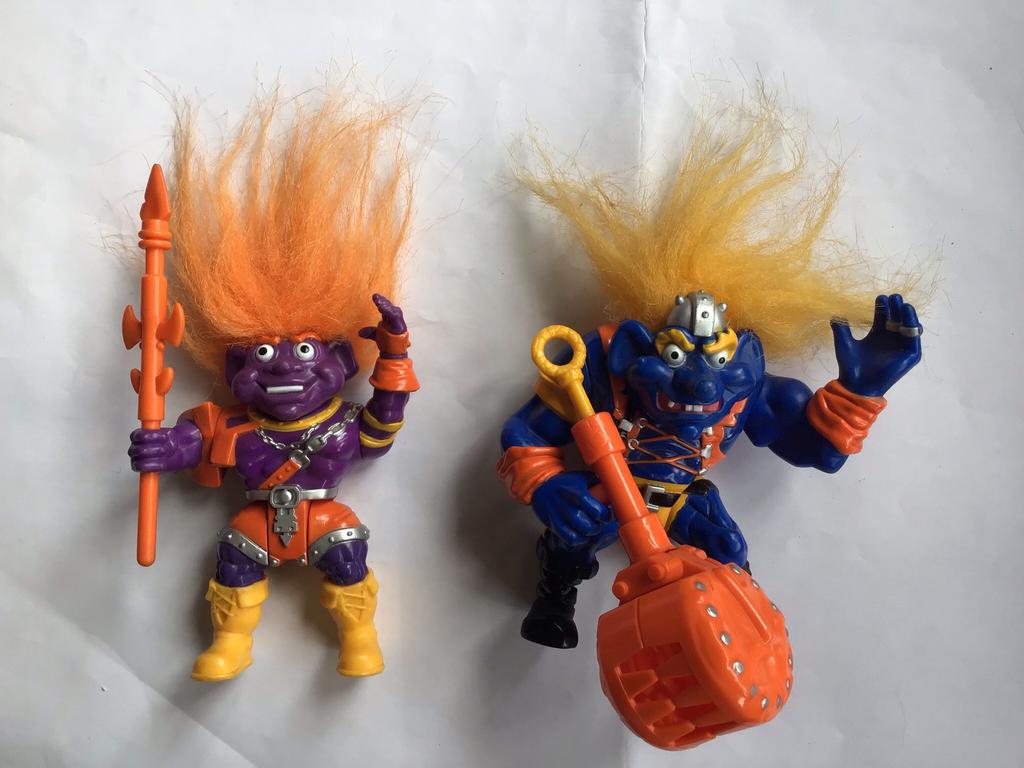 Troll warriors vintage 1992, Ophalen of Verzenden, Zo goed als nieuw