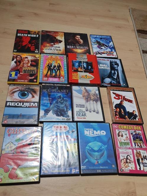 DVD's verschillende soorten, CD & DVD, DVD | Action, Comme neuf, Autres genres, Tous les âges, Enlèvement