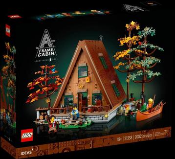 Lego - 21338 - A-frame Cabin - NIEUW - SEALED  beschikbaar voor biedingen