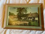 Print van huis/boerderij, Antiek en Kunst, Kunst | Schilderijen | Klassiek, Ophalen