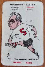 1958 WK Monty (pre panini) Ernst Happel Kaart!, Ophalen of Verzenden, Zo goed als nieuw, Plaatje