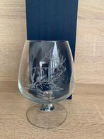 Verre à cognac gravé cerf, Ophalen, Gebruikt