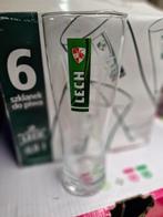 6 x LECH BIERGLAS 0.5 L - POOLS BIER - POZNAN - AB INBEV, Ophalen of Verzenden, Bierglas