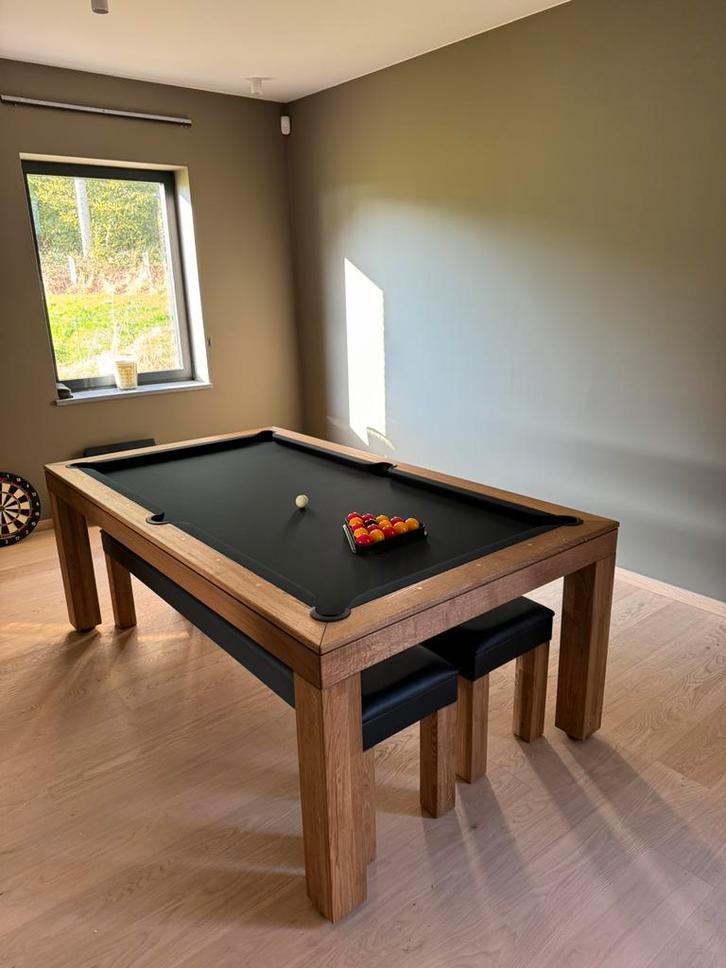 Vision 6ft biljart en eettafel (7ft of 8ft mogelijk), Sport en Fitness, Biljarten en Poolen, Nieuw, Ophalen of Verzenden