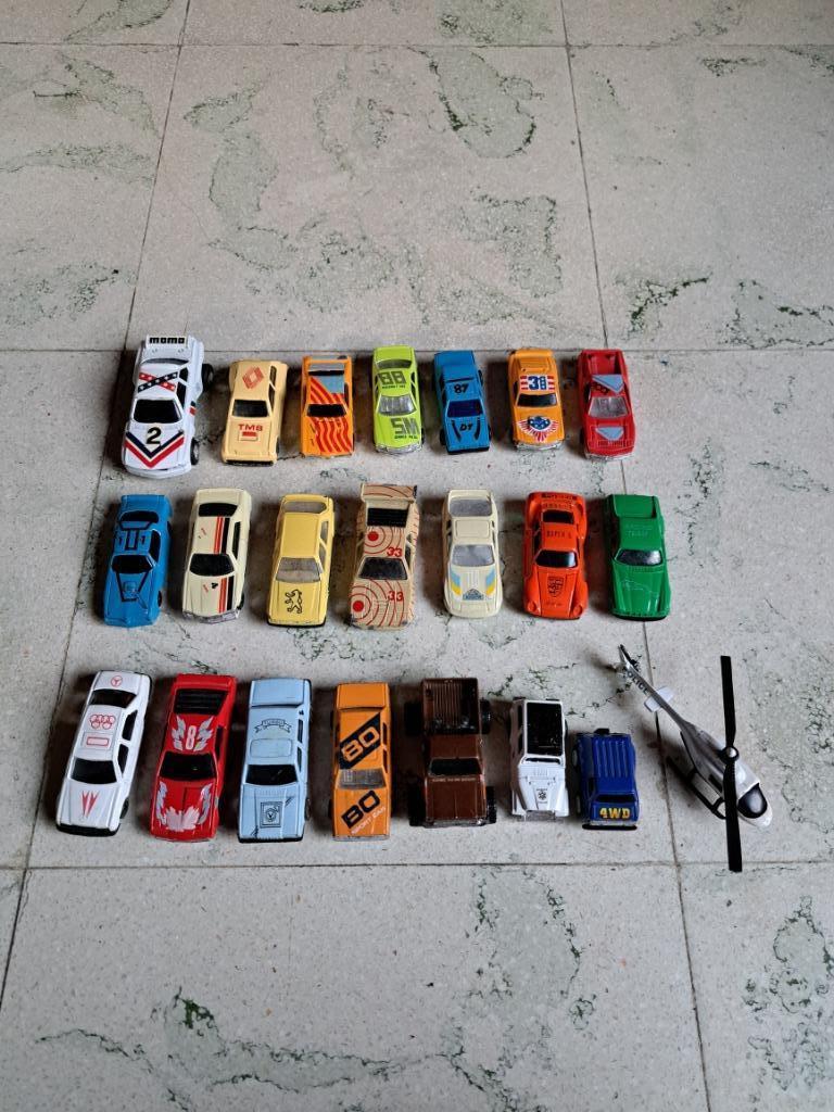 Ensemble vintage de 22 véhicules voitures, Enfants & Bébés, Enlèvement, Utilisé