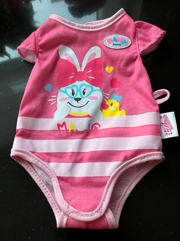 Rompertje baby born zapf creation voor pop 43 cm beschikbaar voor biedingen