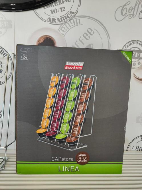 Tavola Swiss CAPstore Linea Dolce Gusto 24 stuks NIEUW, Elektronische apparatuur, Koffiezetapparaten, Nieuw, Overige modellen