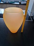 Vase Vintage en Verre Satiné Dégradé Orange – Style Murano, Antiquités & Art, Antiquités | Vases, Enlèvement ou Envoi