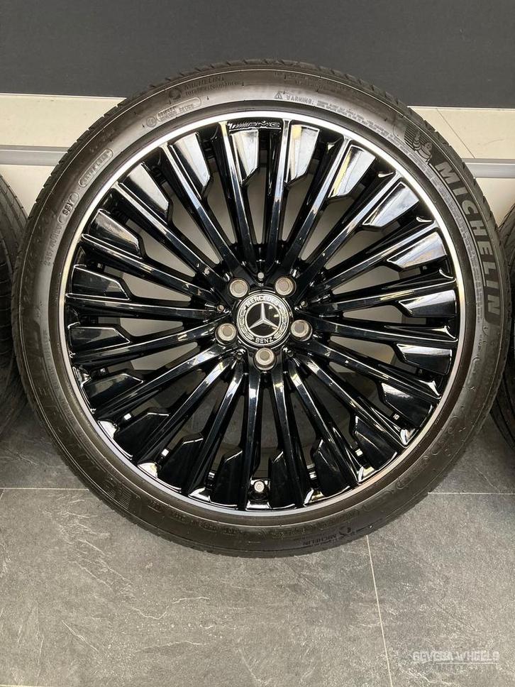 20” originele Mercedes E klasse W214 AMG velgen + banden, Auto-onderdelen, Banden en Velgen, Banden en Velgen, Zomerbanden, 20 inch