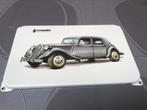 Emaille wandbord Citroën traction Avant, Ophalen of Verzenden, Zo goed als nieuw, Reclamebord