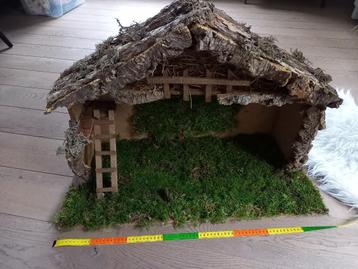 Zeer grote kerststal beschikbaar voor biedingen