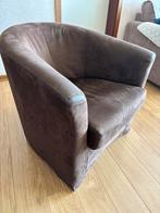 Clubzetel suede leder vintage 1980, Ophalen, Gebruikt, Vintage 1980