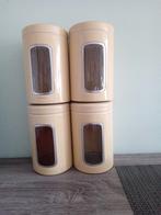 Lot de 4 boîtes de conservation brabantia  vintage, Enlèvement