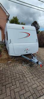 Bürstner Premio TS 450 bij 2014 Mover voortent, Caravanes & Camping, Lit fixe, 1000 - 1250 kg, Particulier, Jusqu'à 4