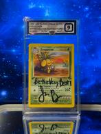 Exeggutor SIGNED 1st edition graded & authenticated PG9, Hobby en Vrije tijd, Ophalen of Verzenden, Zo goed als nieuw