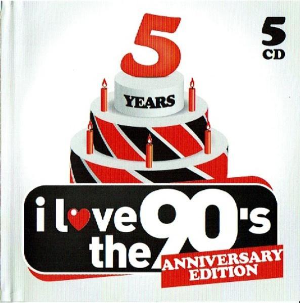 501 - I LOVE THE 90's - 5 YEARS ANNIVERSARY EDITION - 5CD, CD & DVD, CD | Compilations, Neuf, dans son emballage, Pop, Envoi
