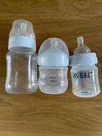 Set van 3 papflessen maat 1 en maat 2 Avent, Kinderen en Baby's, Ophalen of Verzenden, Zo goed als nieuw, Flessen- of potjesverwarmer