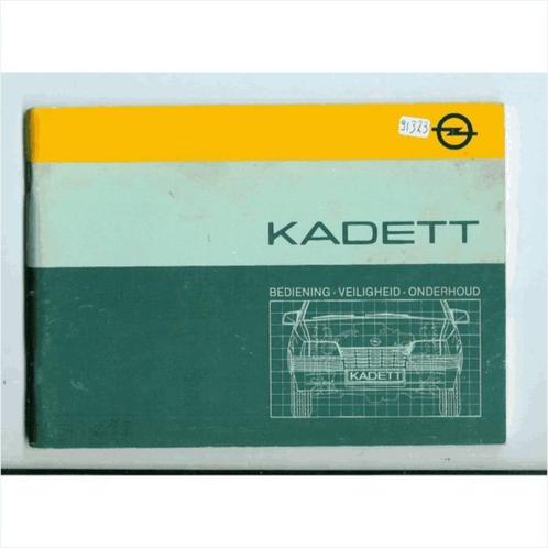 Opel Kadett E Instructieboekje 1985 #4 Nederlands, Autos : Divers, Modes d'emploi & Notices d'utilisation, Enlèvement ou Envoi