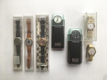 7 SWATCH Watches - 1990-2005 - apart of lot - Goede staat beschikbaar voor biedingen