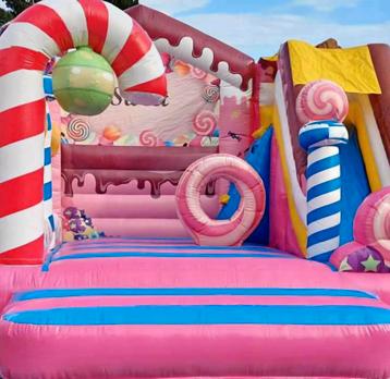 Location de chateau gonflable le Candy bar  beschikbaar voor biedingen