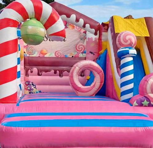 Location de chateau gonflable le Candy bar, Hobby en Vrije tijd, Feestartikelen | Verhuur, Zo goed als nieuw, Ophalen of Verzenden